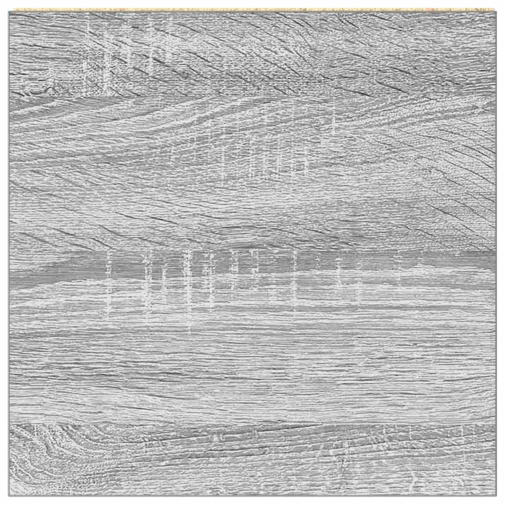 Bathroom Cabinet Gray Sonoma 30x30x183.5 cm Wood Material