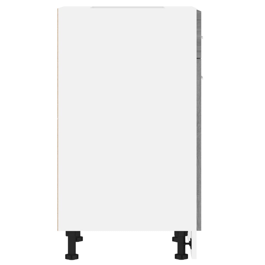 Unterschrank mit Schublade Lyon Grau Sonoma 50x46x81,5 cm