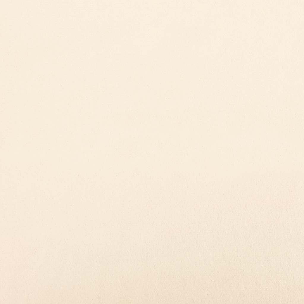 Wandpaneele 12 Stk. Creme 30x15 cm Samt 0,54 m²