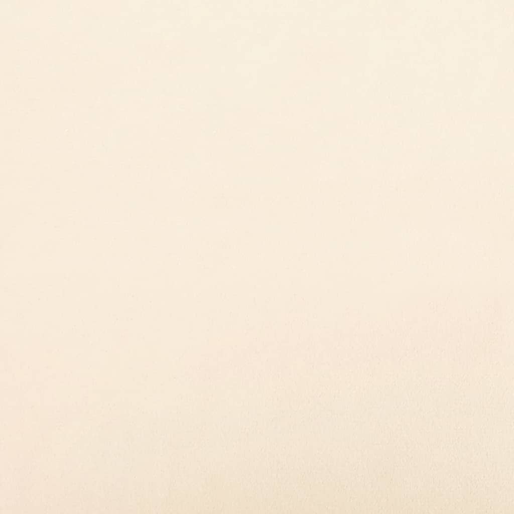 Wandpaneele 12 Stk. Creme 30x30 cm Samt 1,08 m²