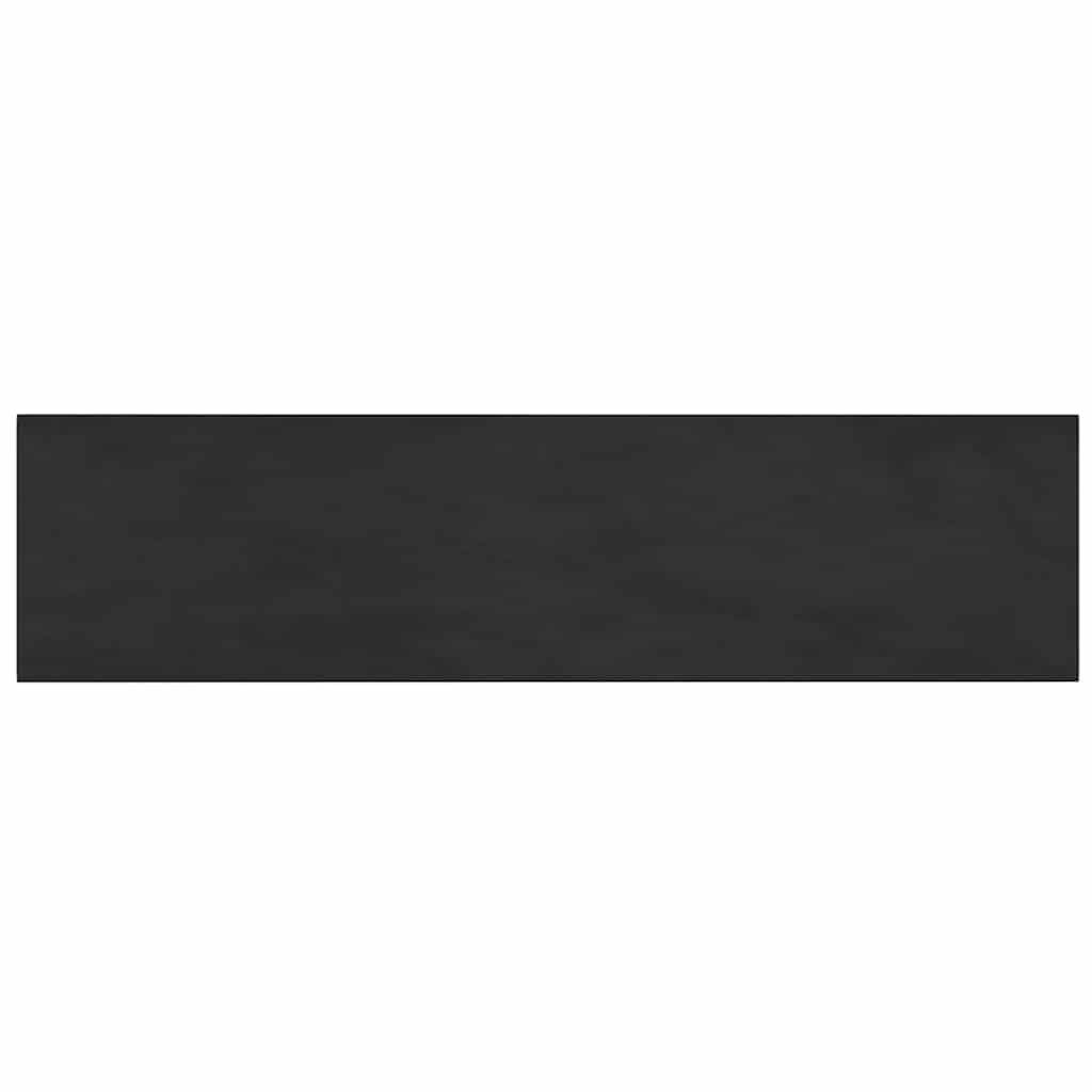Wandpaneele 12 Stk. Schwarz 60x15 cm Samt 1,08 m²