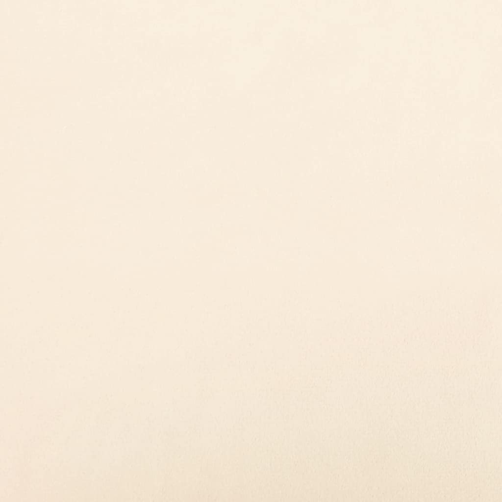 Wandpaneele 12 Stk. Creme 60x15 cm Samt 1,08 m²