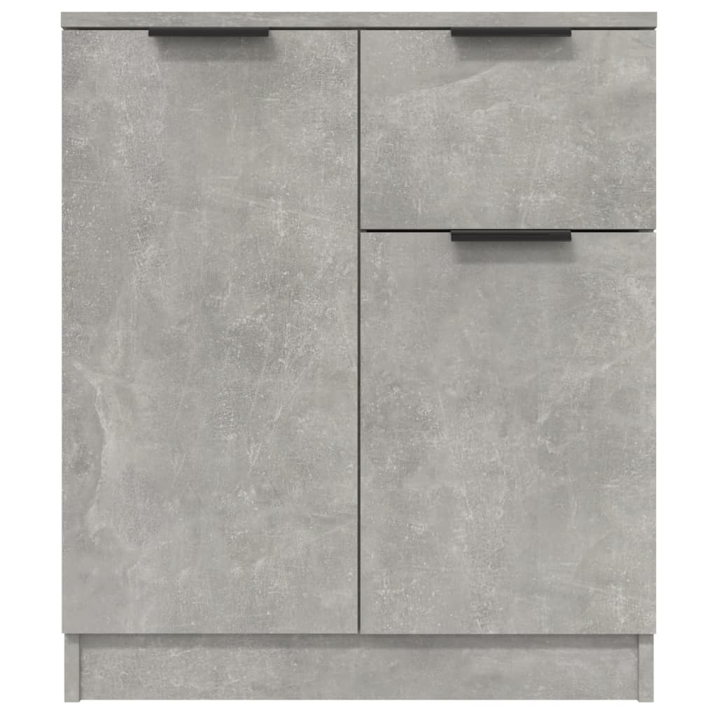 Sideboard Betongrau 60x30x70 cm Holzwerkstoff