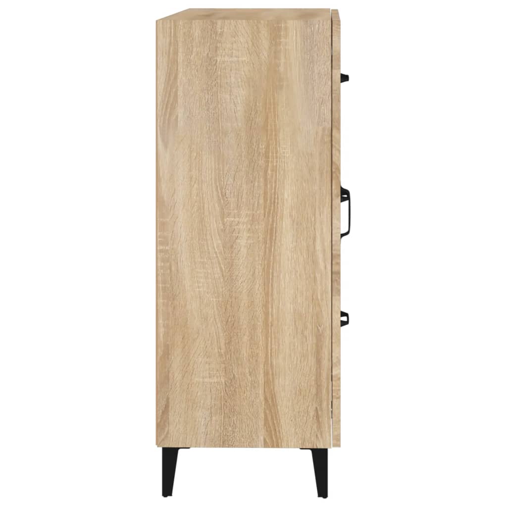 Sideboard Sonoma-Eiche 69,5x34x90 cm Holzwerkstoff