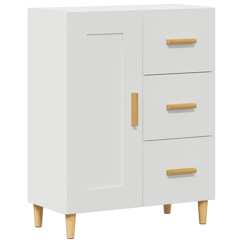 Sideboard Weiß 69,5x34x90 cm Holzwerkstoff