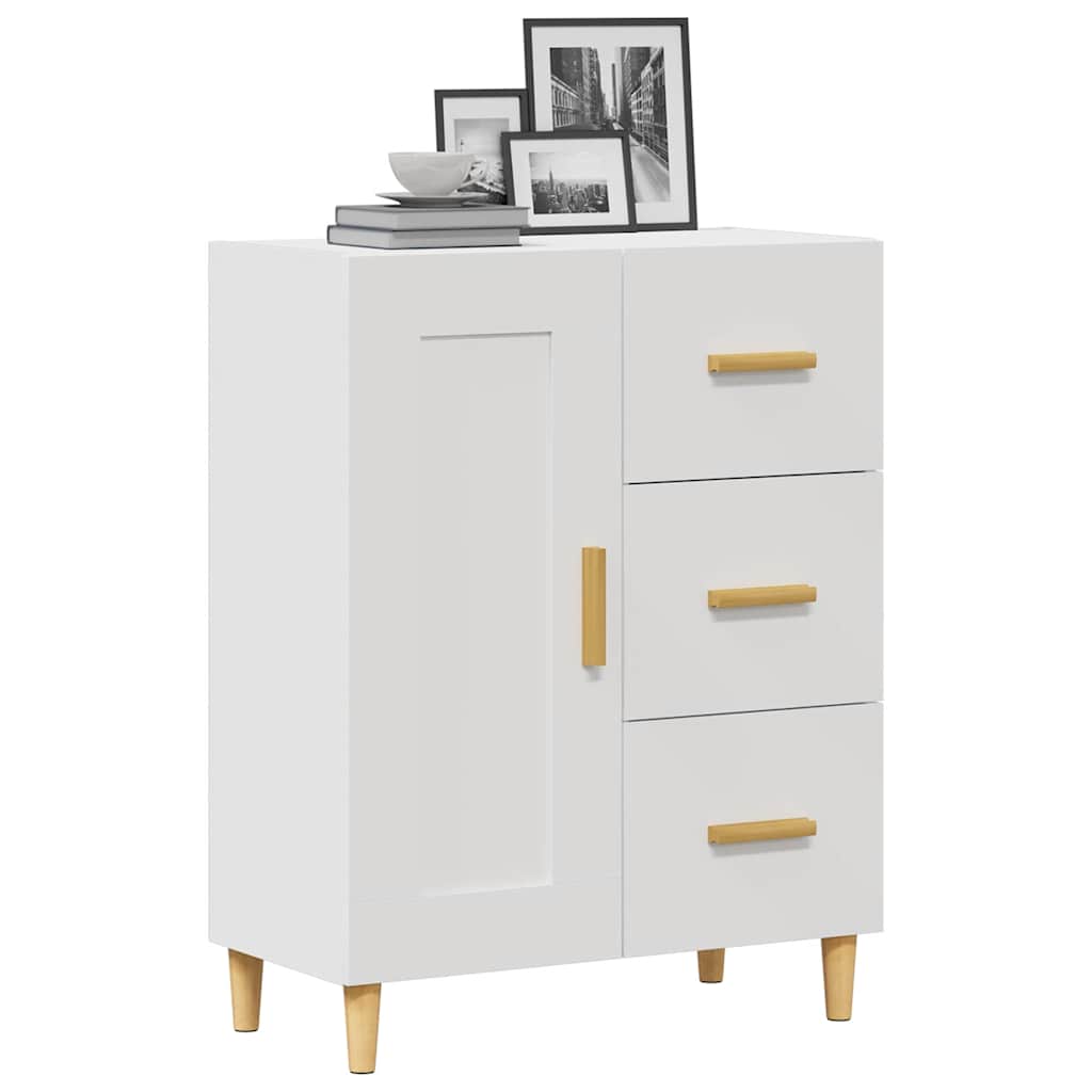 Sideboard Weiß 69,5x34x90 cm Holzwerkstoff