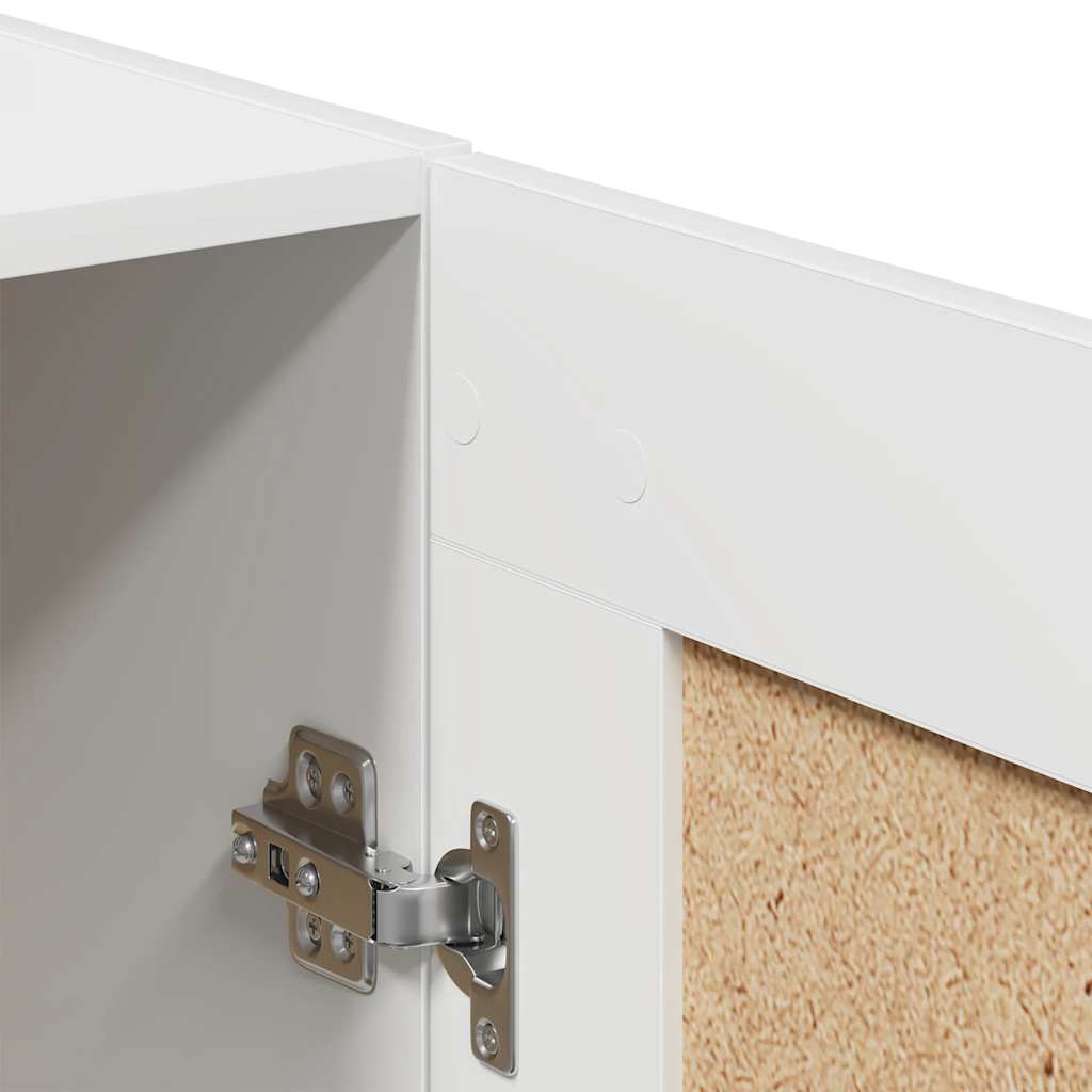 Sideboard Weiß 69,5x34x90 cm Holzwerkstoff