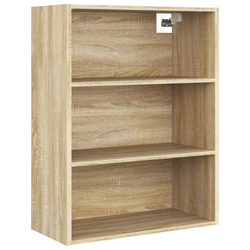 Wall Cabinet Sonoma Oak 69.5x32.5x90 cm