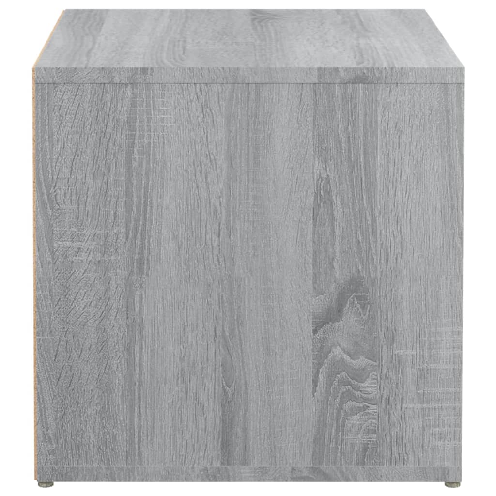 Schubladenbox Grau Sonoma 40,5x40x40 cm Holzwerkstoff