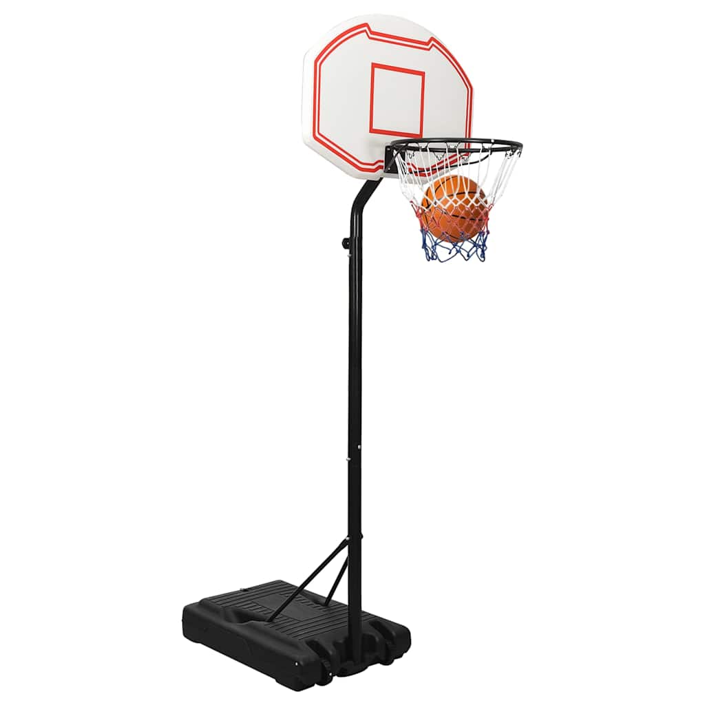 Basketball Stand White 237-307 cm Polyethylene