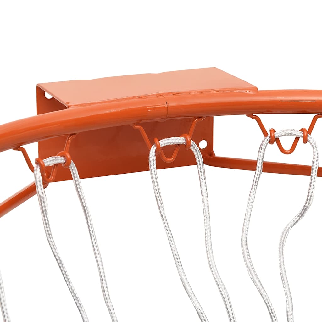 Basketball ring orange 39 cm steel