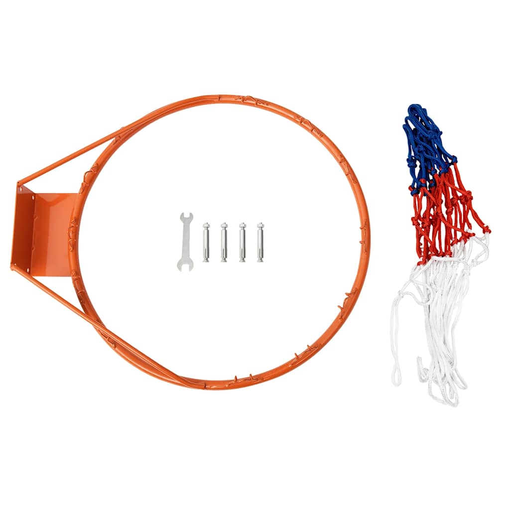 Basketball ring orange 39 cm steel
