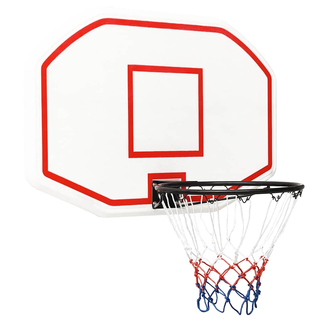 Basketball Hoop White 109x71x3 cm Polyethylene