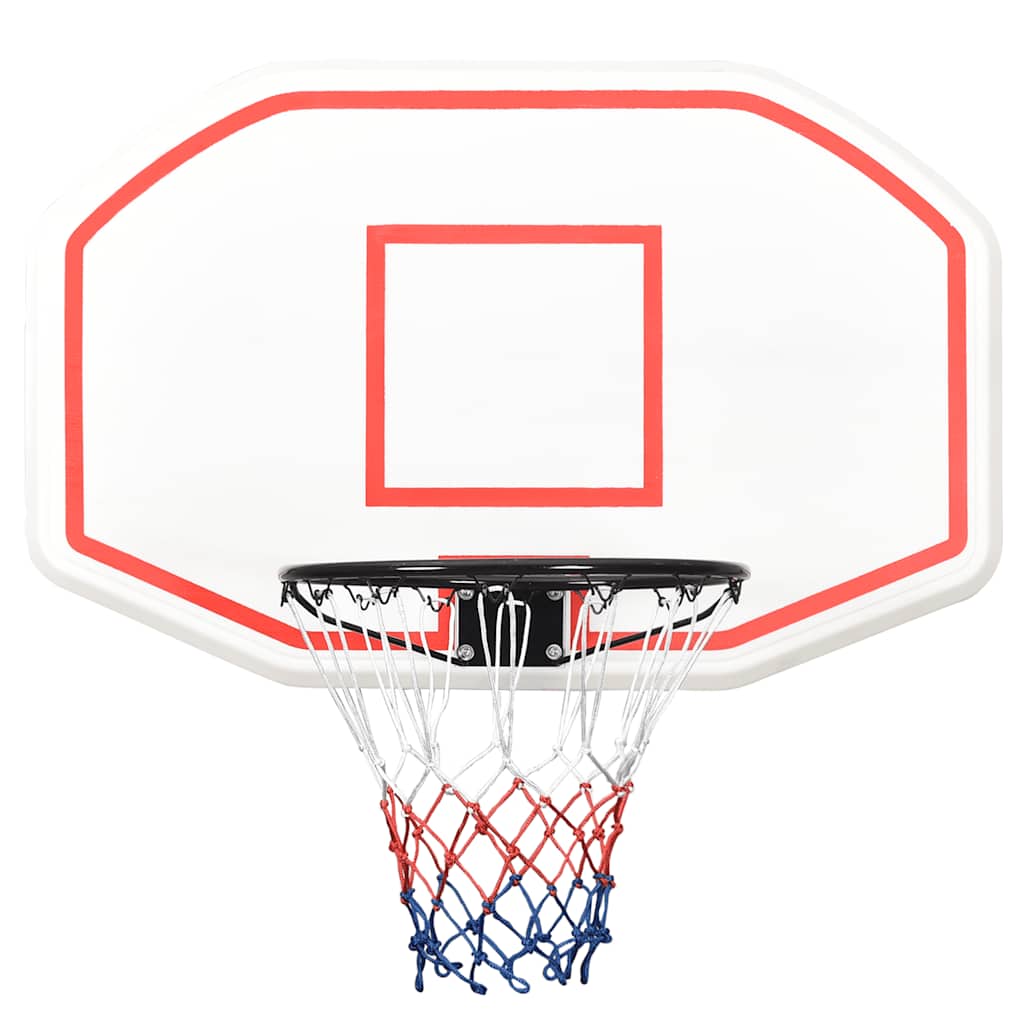 Basketball Hoop White 109x71x3 cm Polyethylene