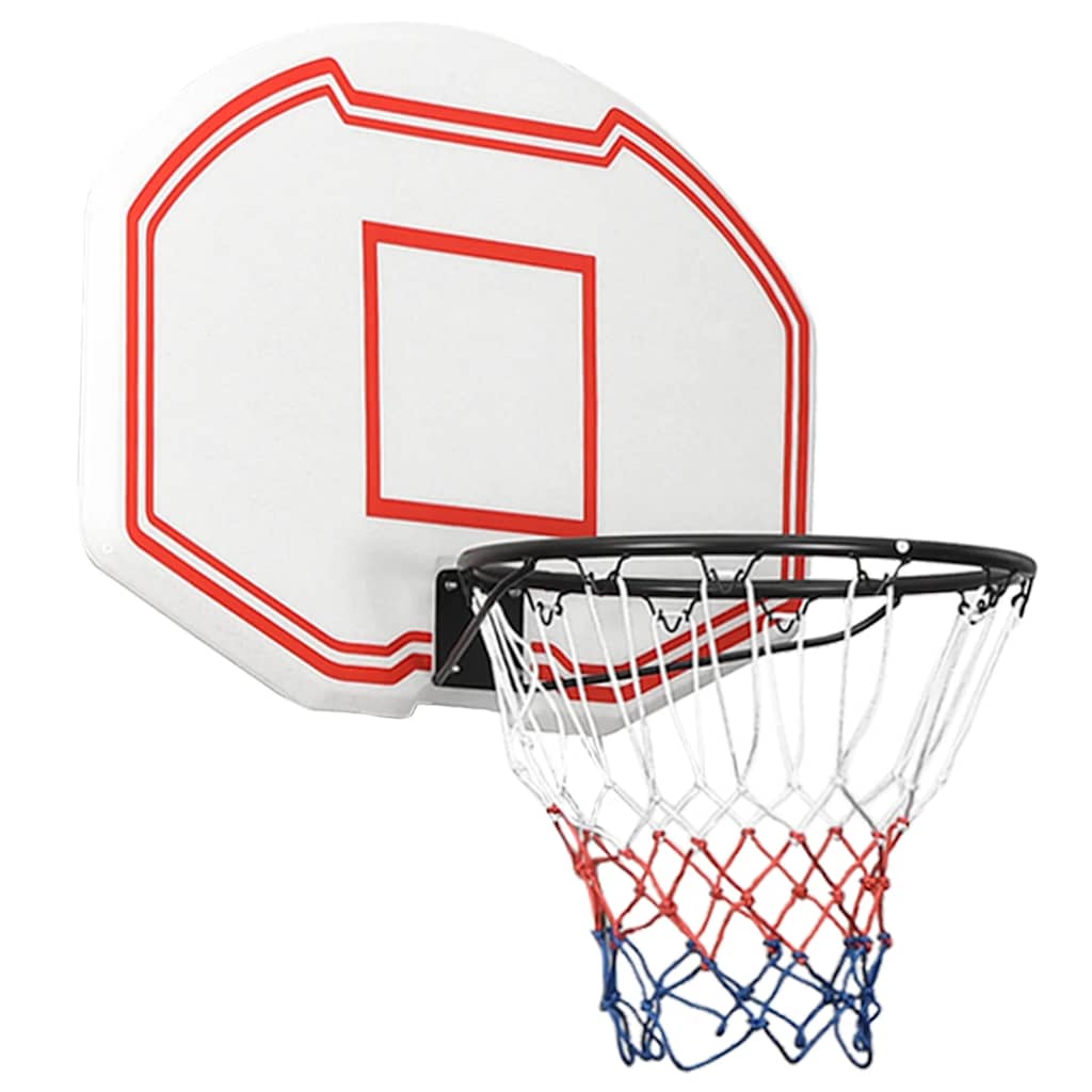 Basketball Hoop White 90x60x2 cm Polyethylene