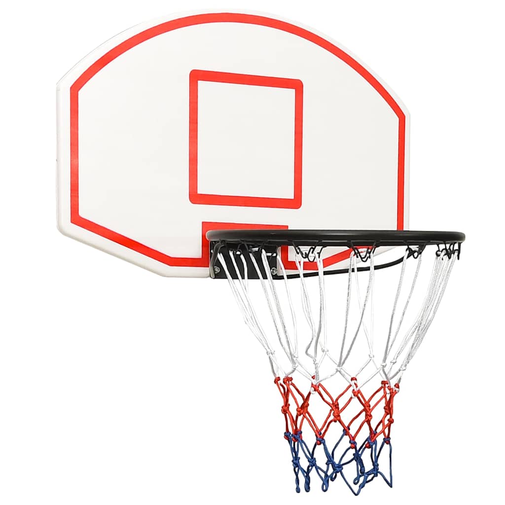 Basketball Hoop White 71x45x2 cm Polyethylene
