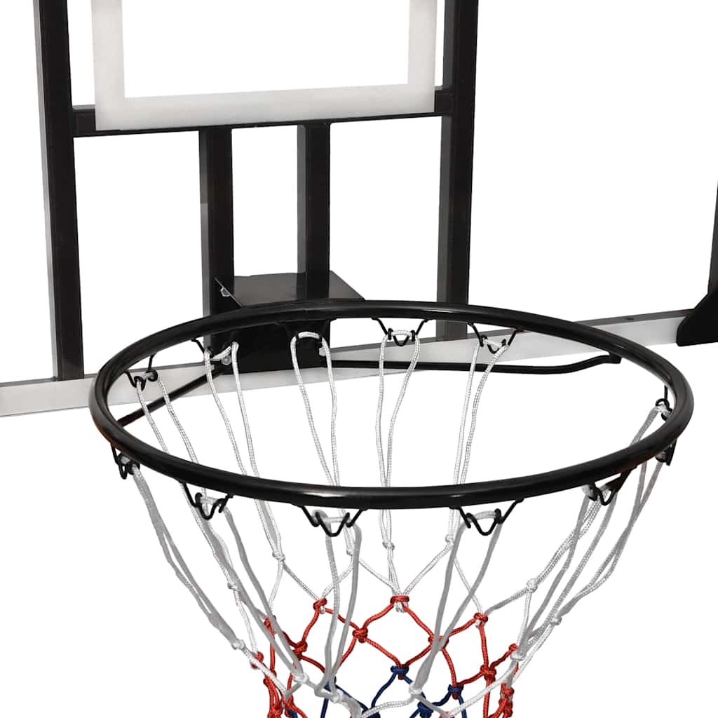 Basketball Hoop Transparent 106x69x3 cm Polycarbonate