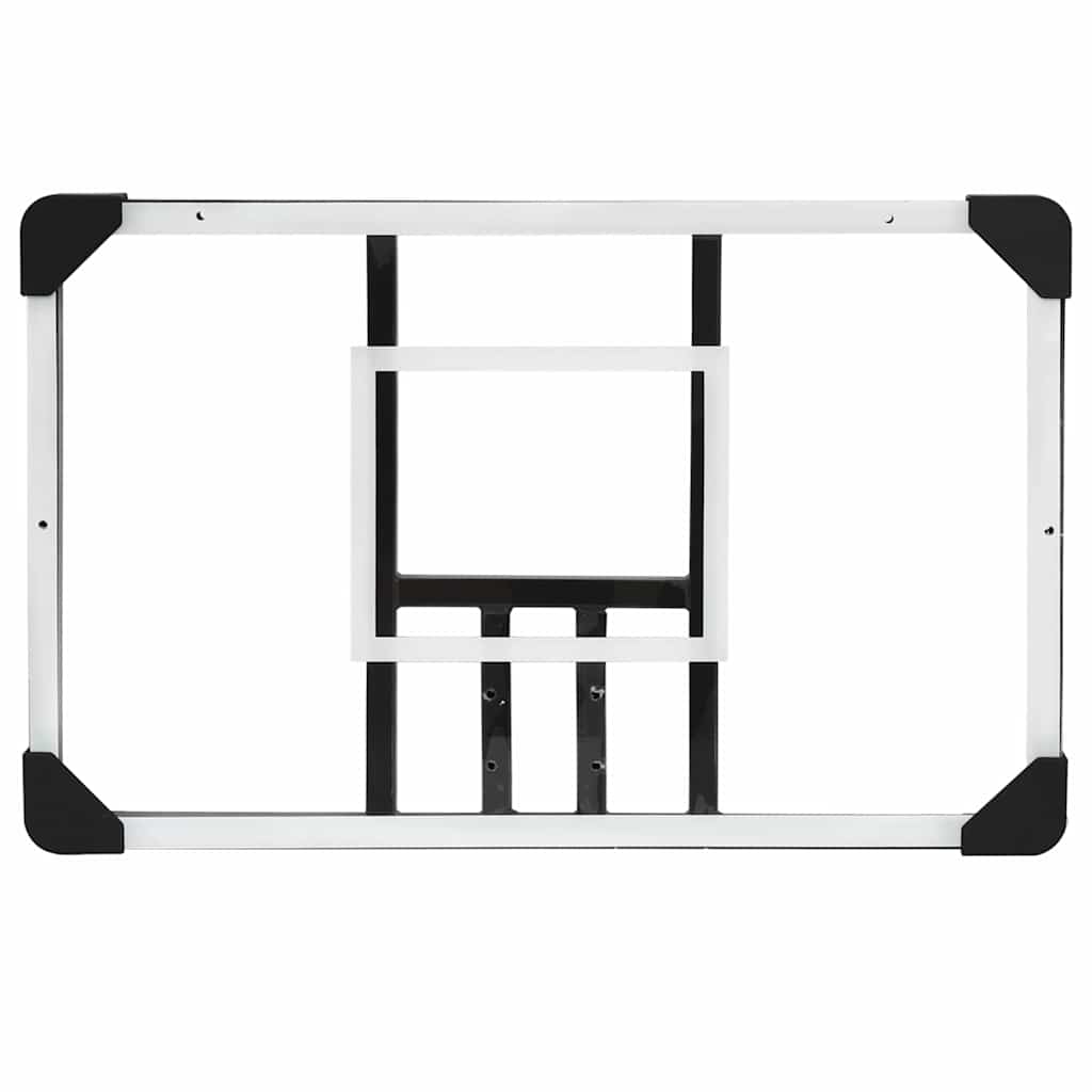 Basketball Hoop Transparent 71x45x2.5 cm Polycarbonate