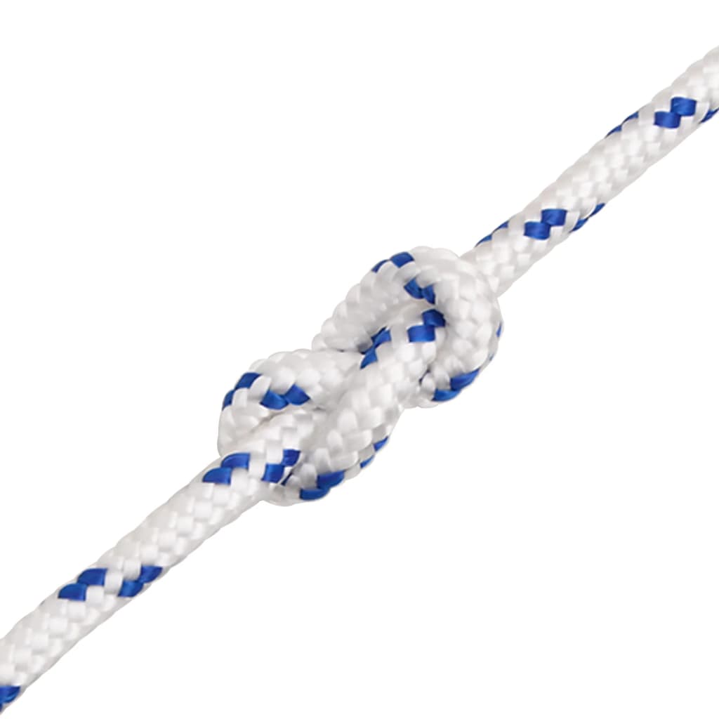 Boat rope white 8 mm 25 m polypropylene