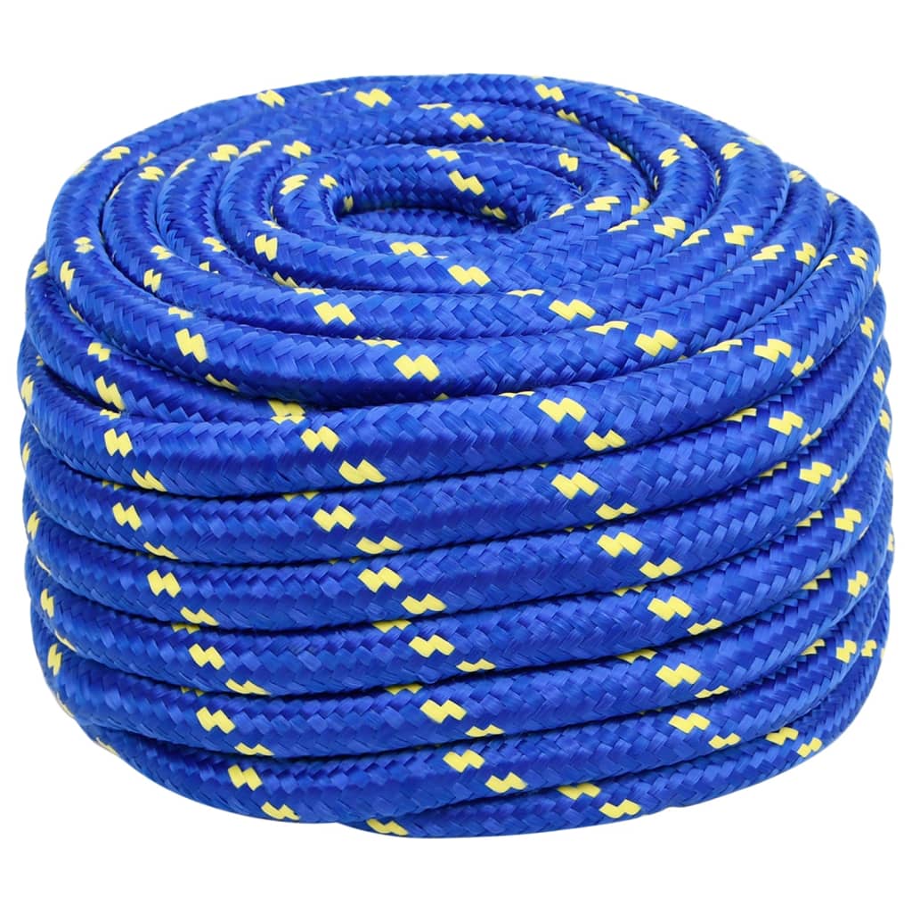 Boat rope blue 20 mm 25 m polypropylene