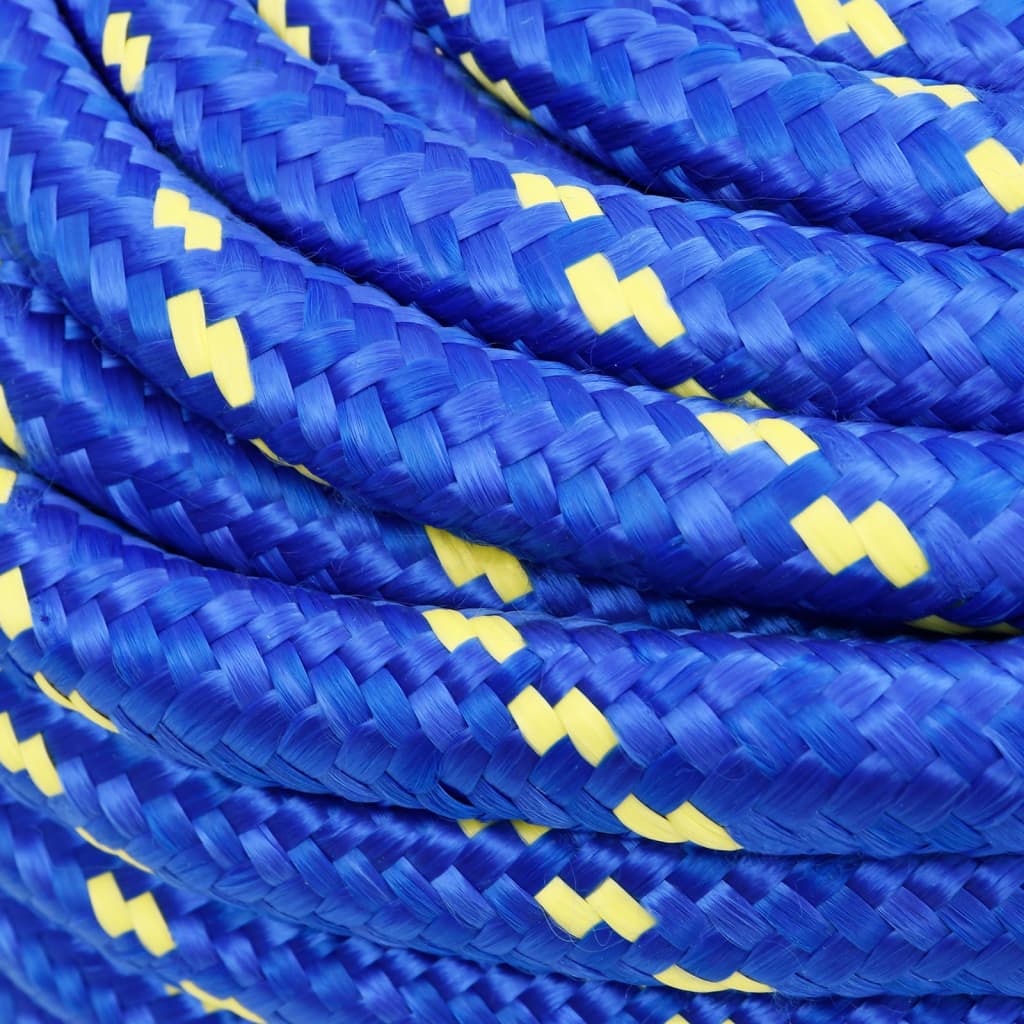 Boat rope blue 20 mm 25 m polypropylene