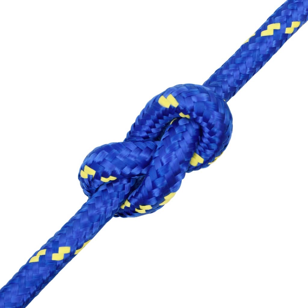 Boat rope blue 20 mm 25 m polypropylene