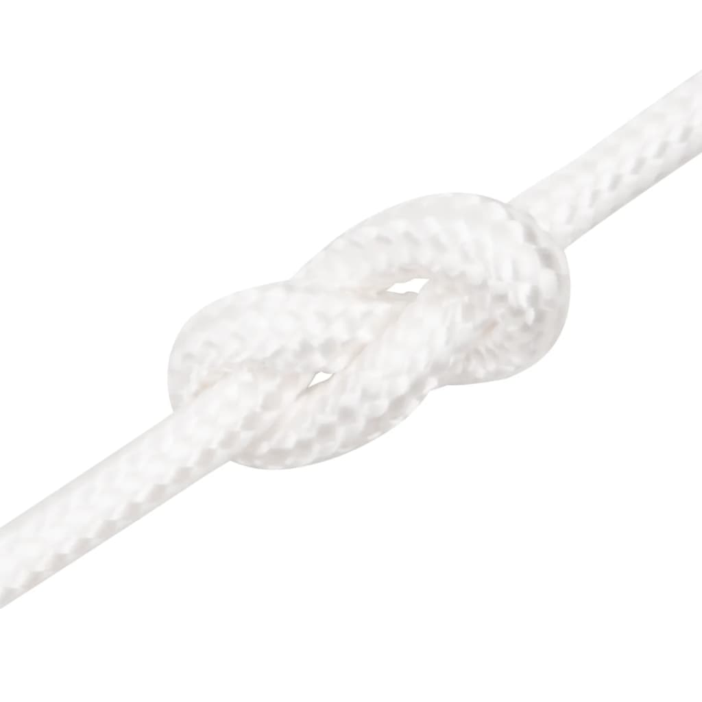 Boat rope white 10 mm 25 m polypropylene