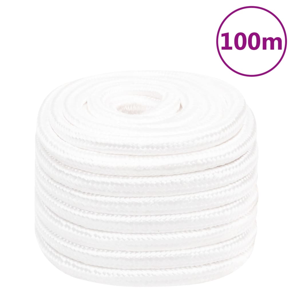 Boat rope white 20 mm 100 m polypropylene