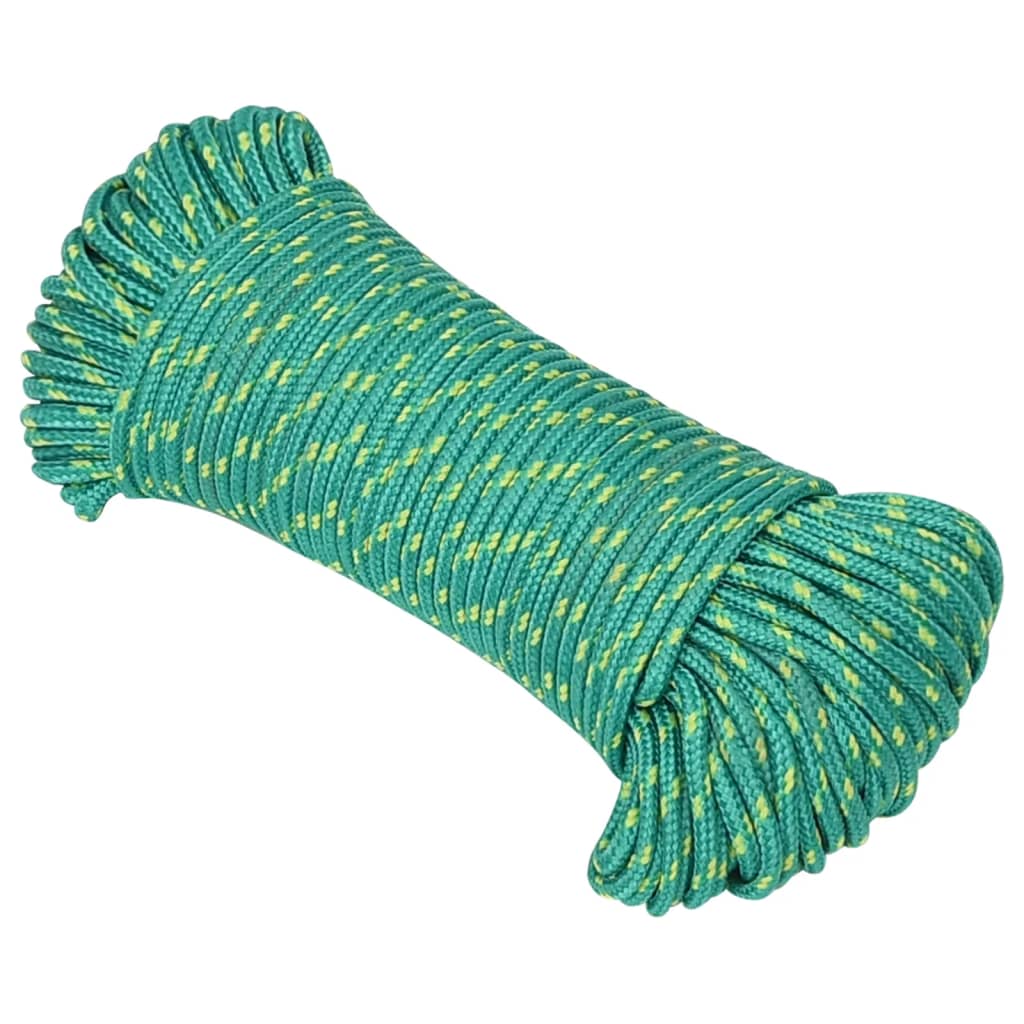 Boat rope green 5 mm 500 m polypropylene
