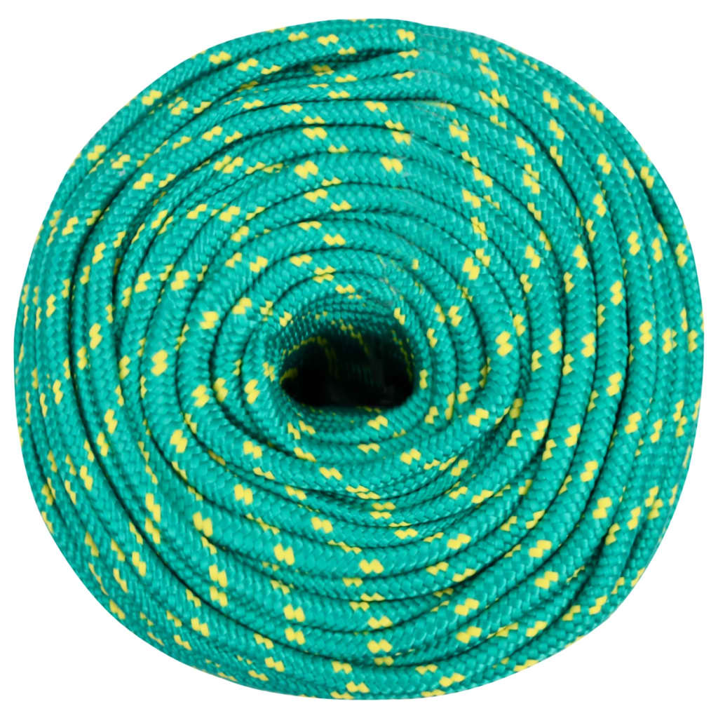 Boat rope green 10 mm 50 m polypropylene