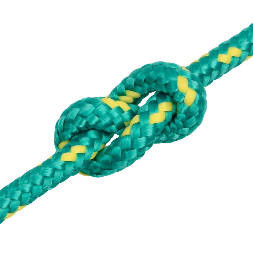 Boat rope green 10 mm 500 m polypropylene