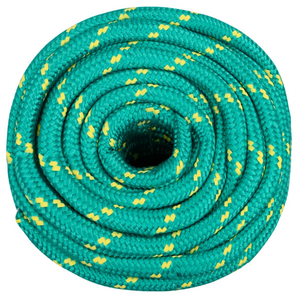 Boat rope green 16 mm 250 m polypropylene