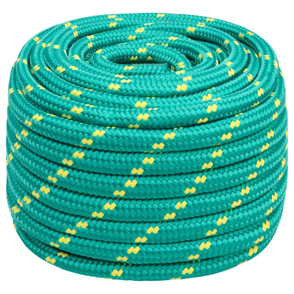 Boat rope green 20 mm 50 m polypropylene
