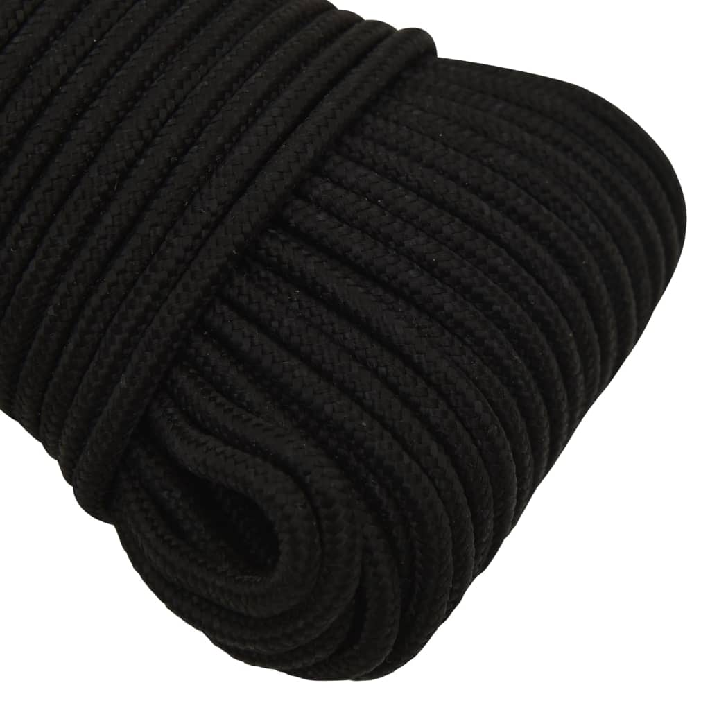 Work rope black 3 mm 250 m polyester