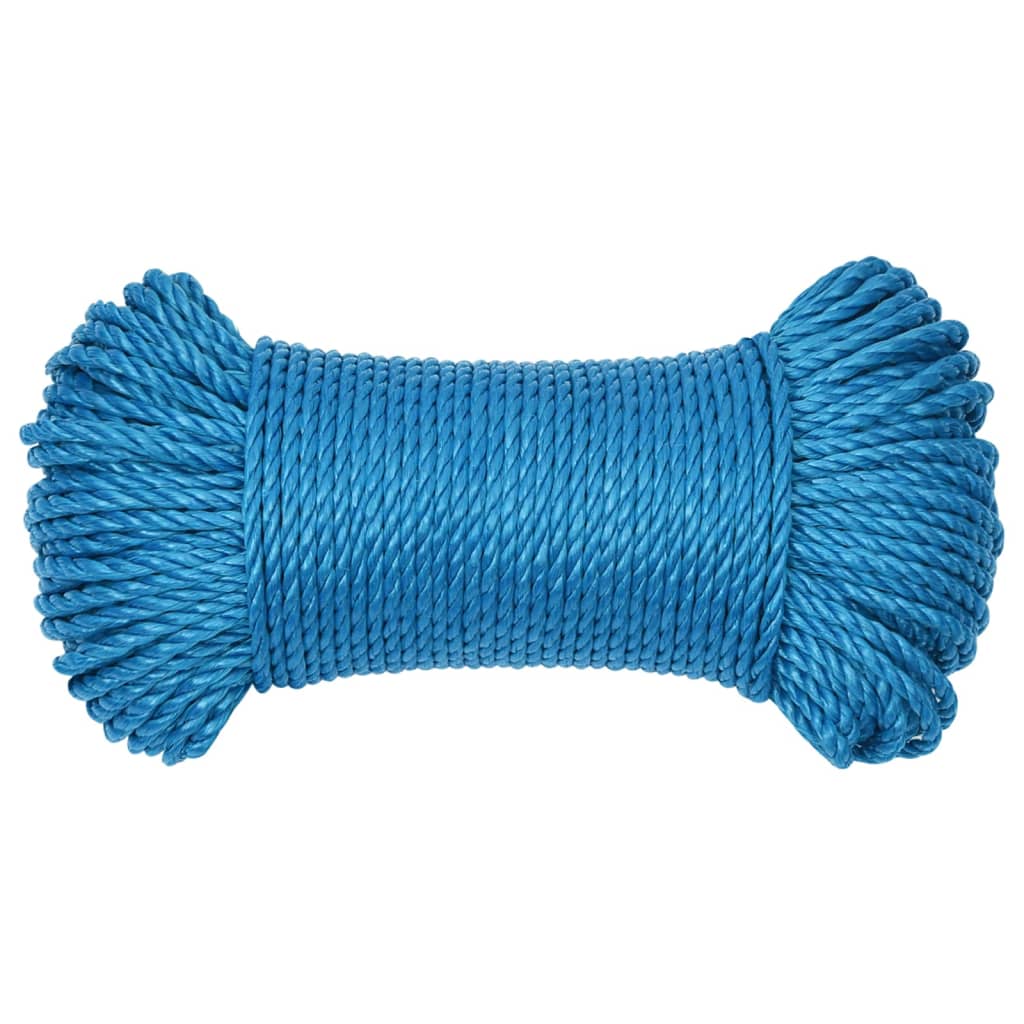Work rope blue 6 mm 250 m polypropylene