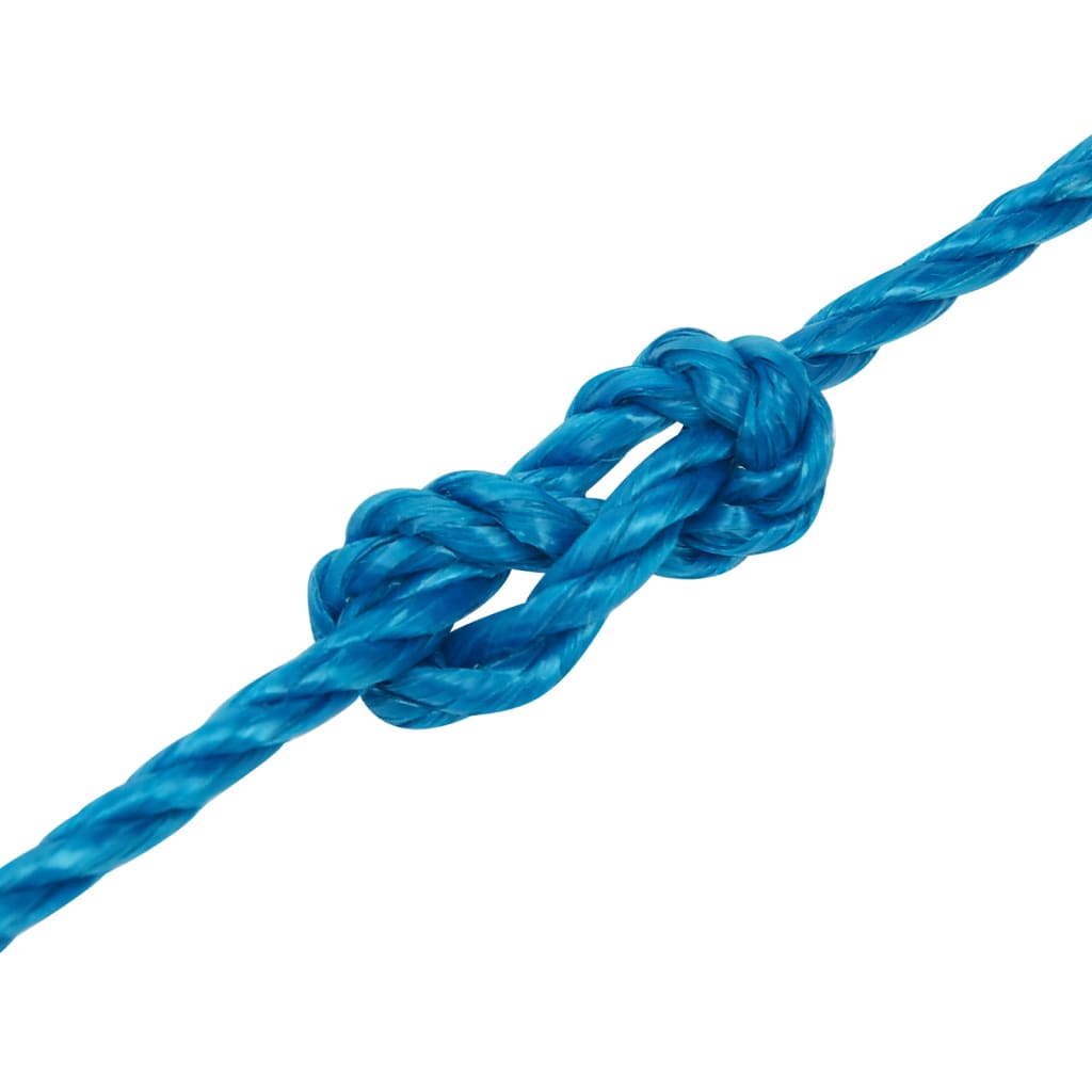 Work rope blue 8 mm 100 m polypropylene