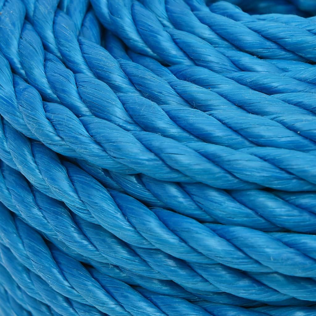 Work rope blue 12 mm 50 m polypropylene