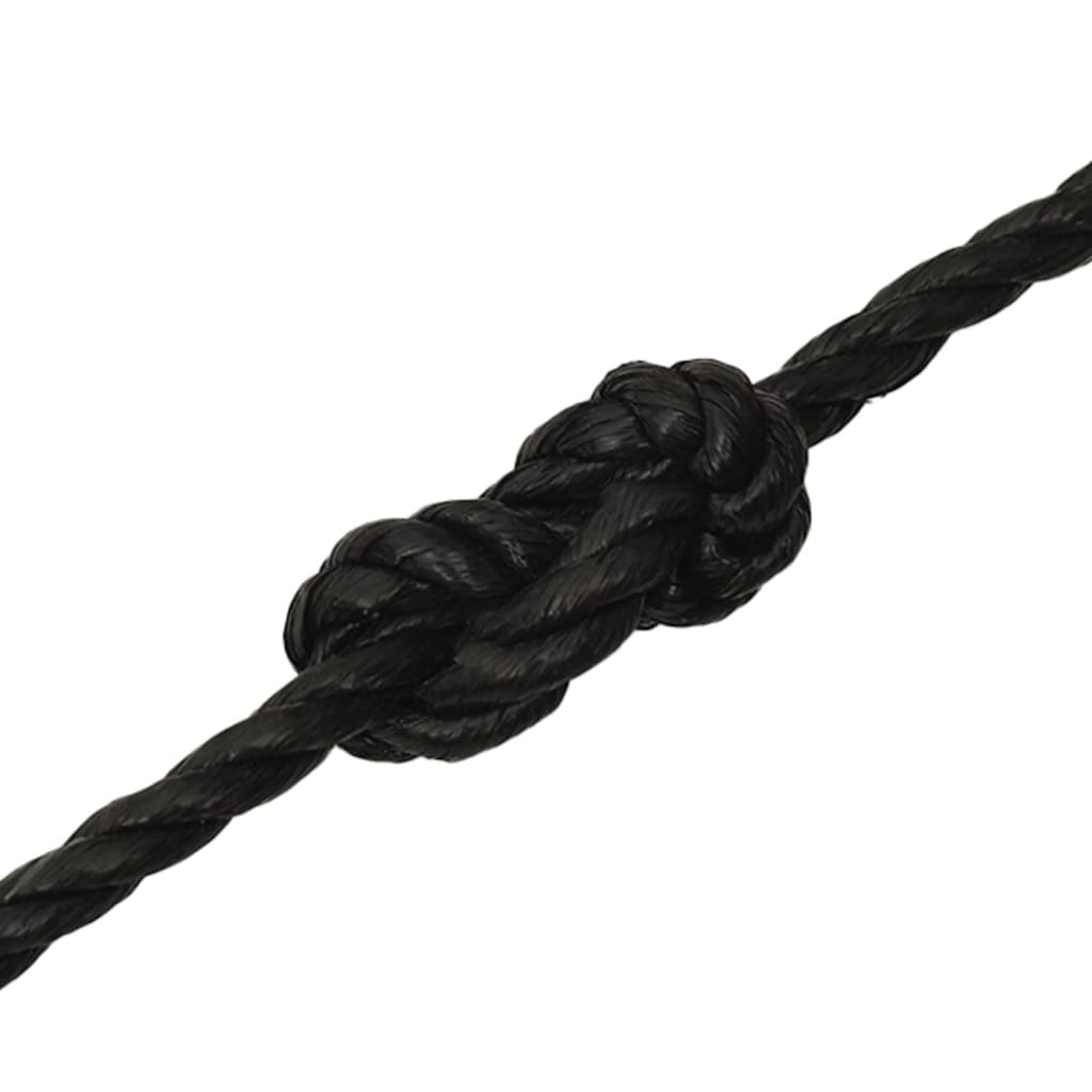 Work rope black 14 mm 25 m polypropylene