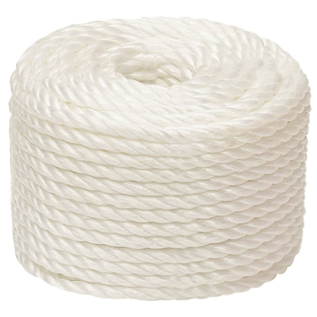 Work rope white 14 mm 100 m polypropylene