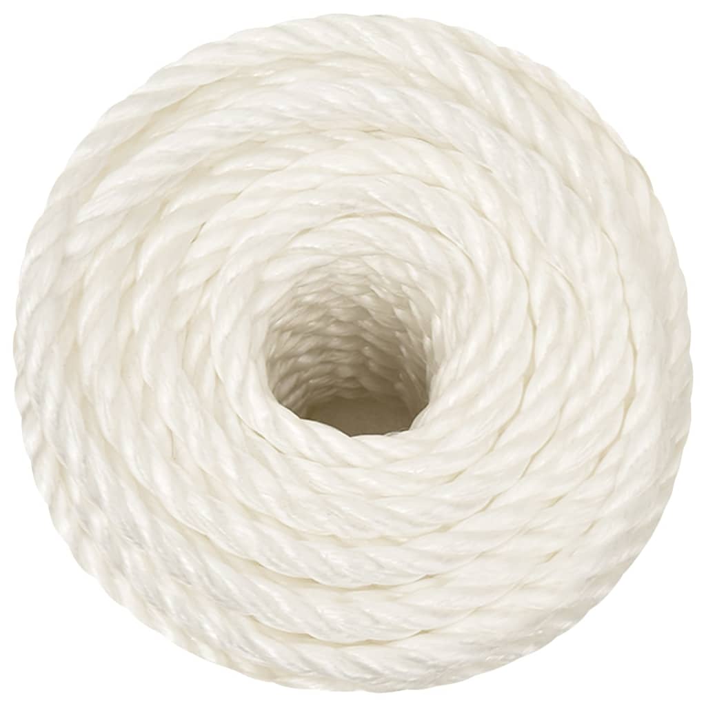 Work rope white 20 mm 100 m polypropylene