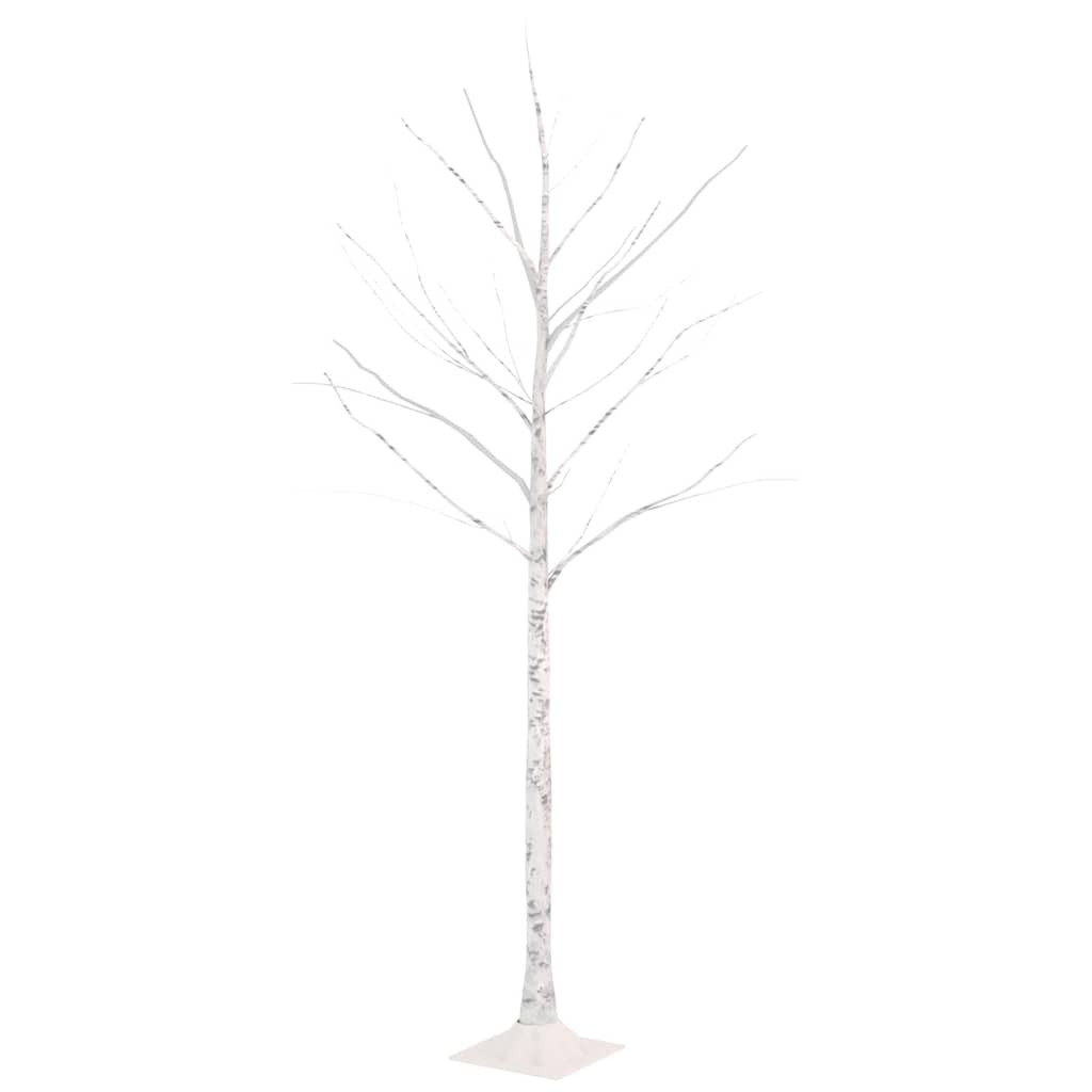 LED birch warm white 72 LEDs 150 cm
