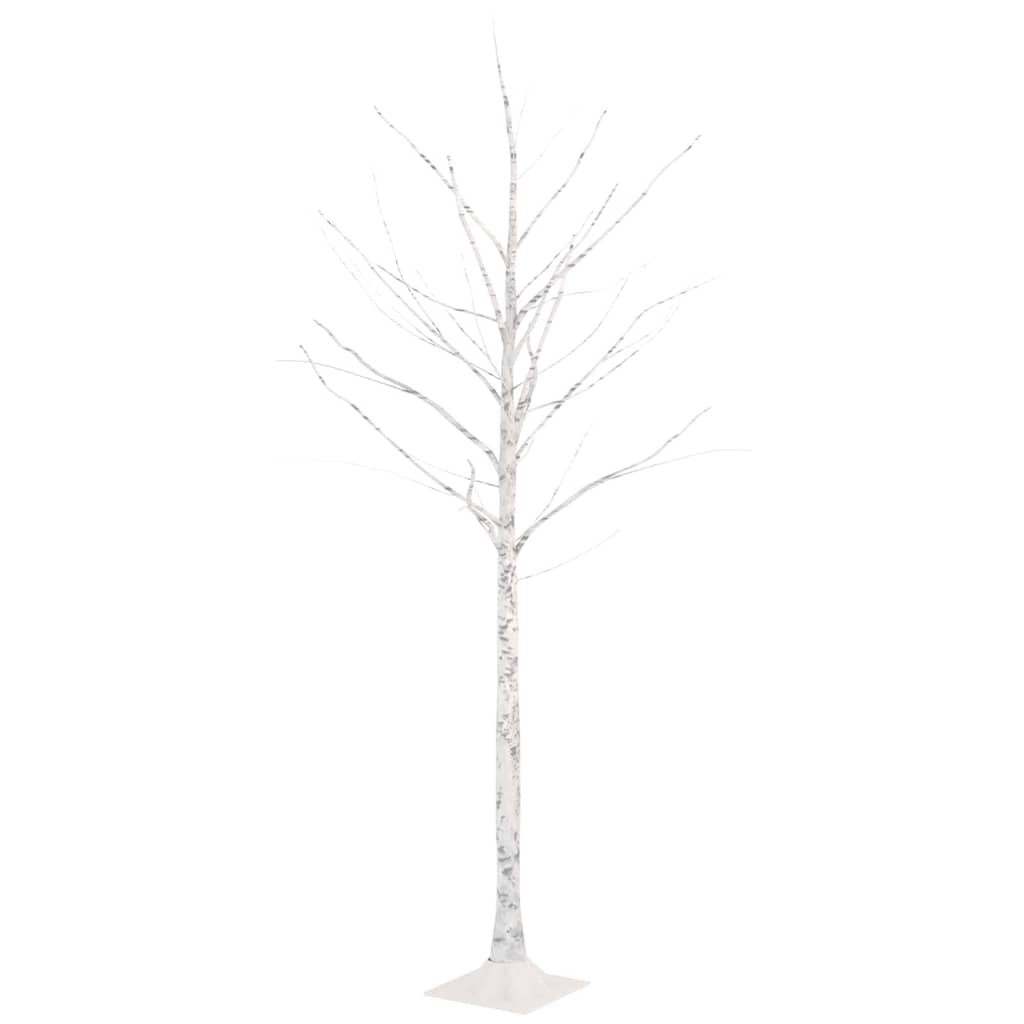 LED birch warm white 96 LEDs 180 cm
