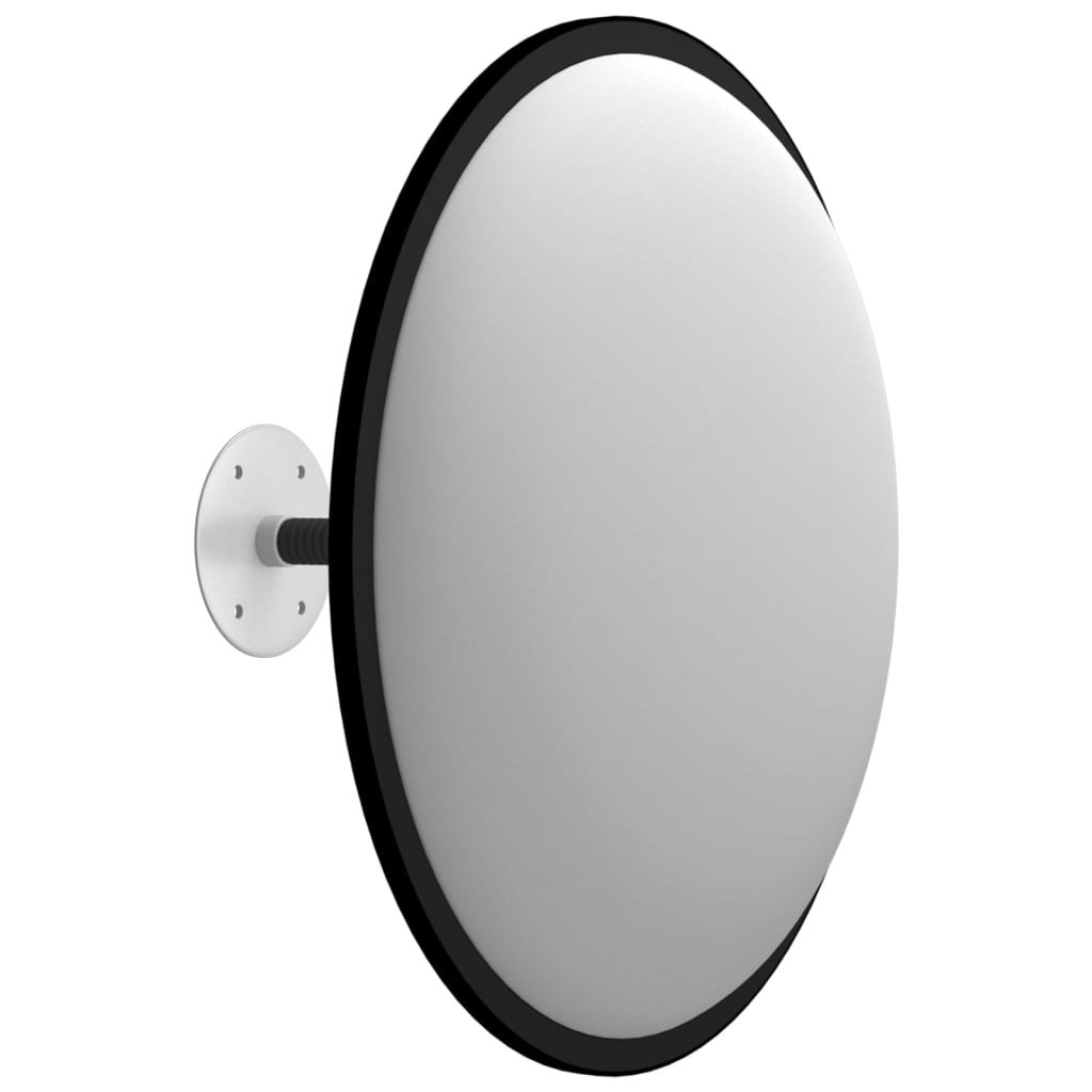 Convex mirror inside black Ø40 cm acrylic