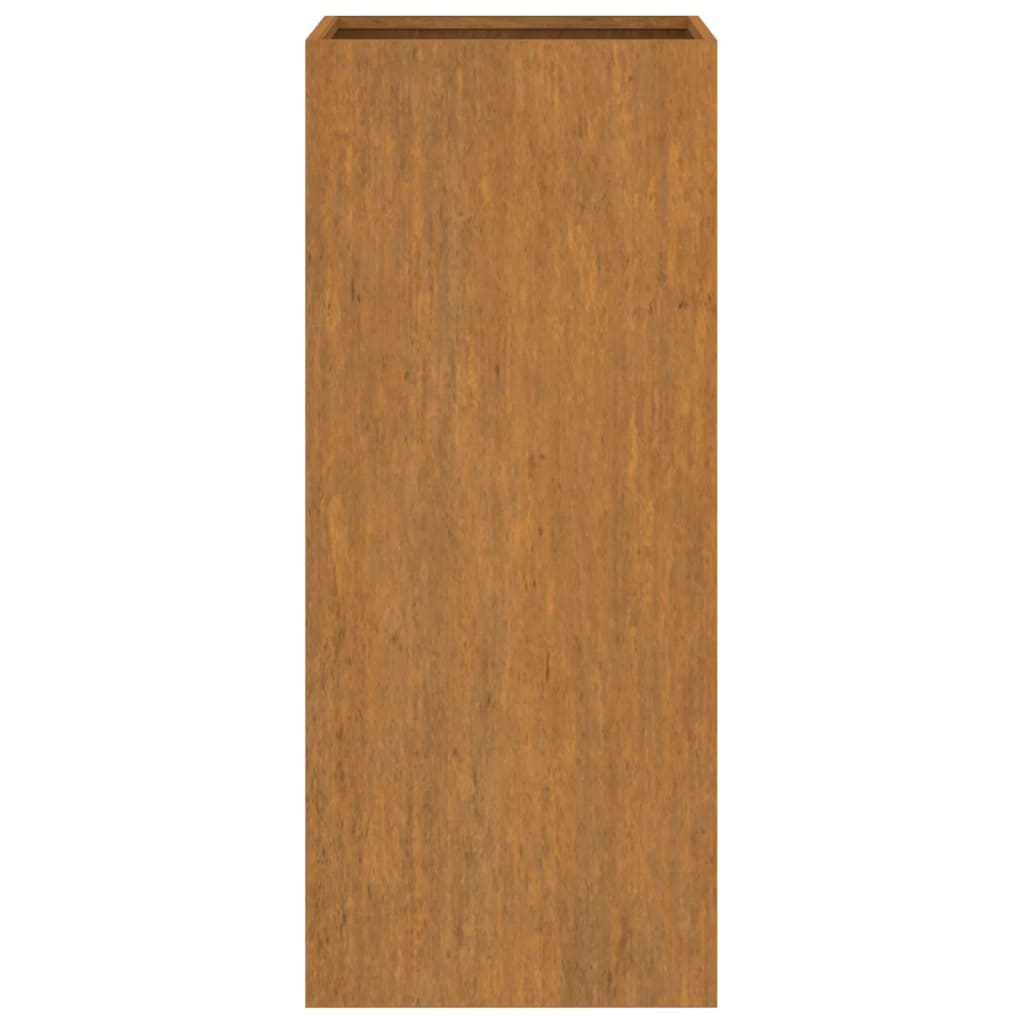Plant pot 32x29x75 cm Corten steel