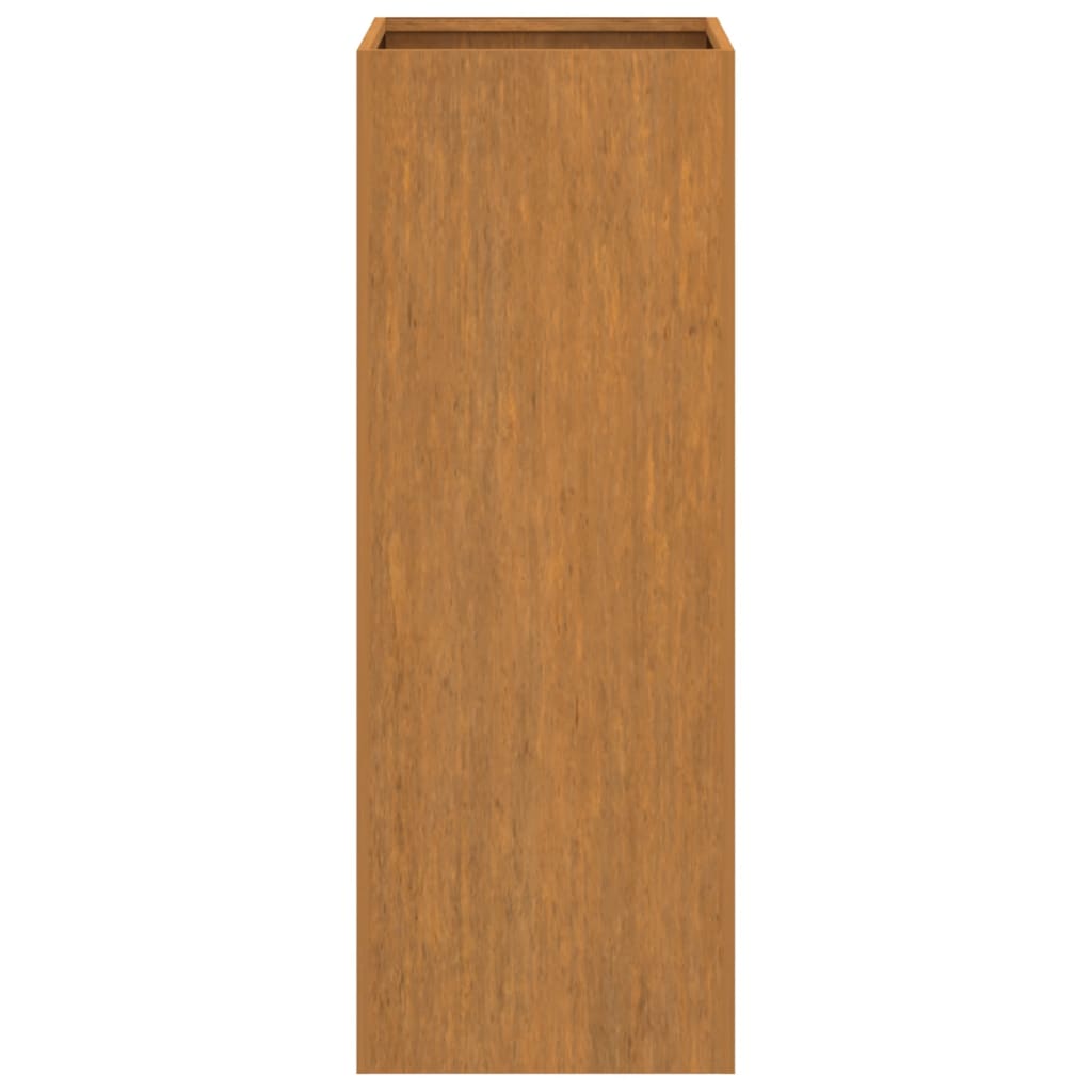 Plant pot 32x29x75 cm Corten steel