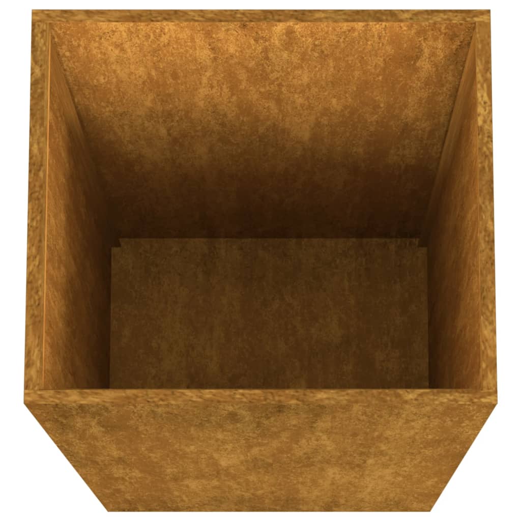 Plant pot 32x29x75 cm Corten steel