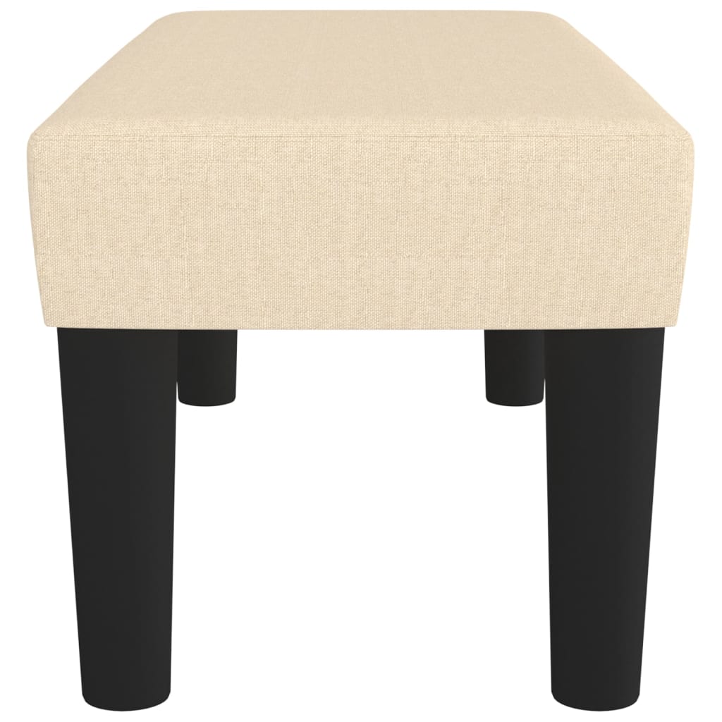 Bench cream 70x30x30 cm fabric