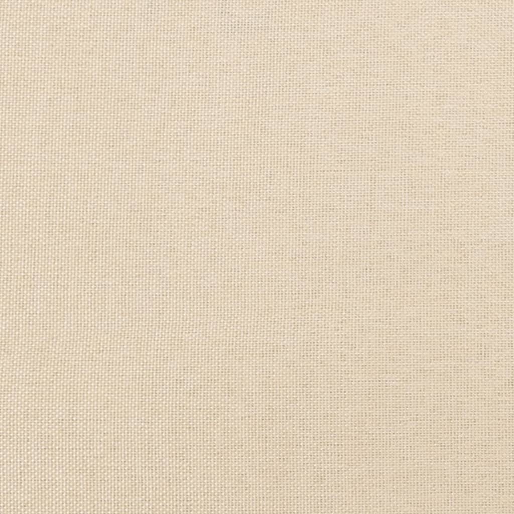 Bench cream 70x30x30 cm fabric