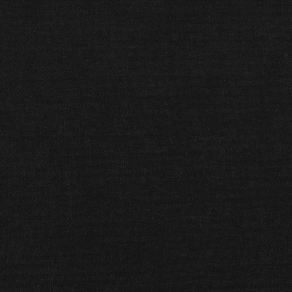 Taschenfederkernmatratze Schwarz 90x190x20 cm Stoff