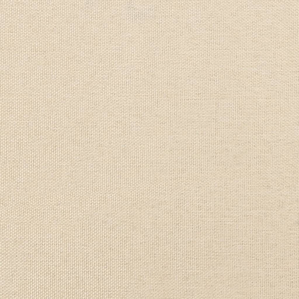 Pocket spring mattress cream 180x200x20 cm fabric